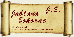 Jablana Šokorac vizit kartica